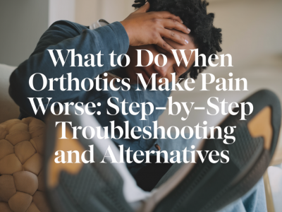 What to do when orthotics make pain worse: step-by-step troubleshooting and alternatives