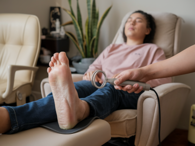 How to use manual massage and trigger-point release to relieve forefoot pain