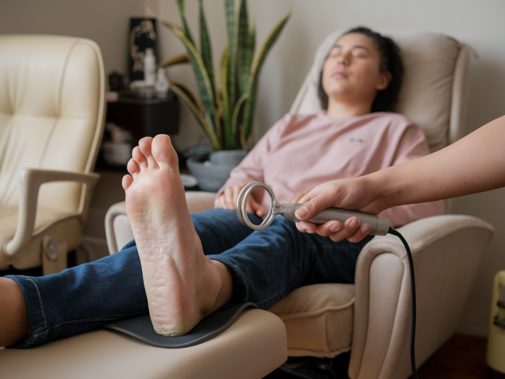 How to use manual massage and trigger-point release to relieve forefoot pain